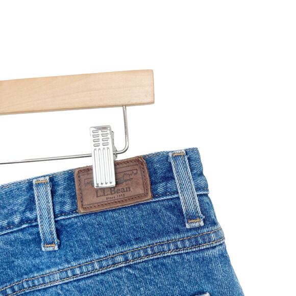 LL Bean Flannel Lined Natural Fit Jeans Sz 36x29 - Picture 5 of 6